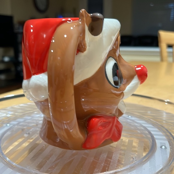 Rudolph the red nose reindeer ceramic mug - Picture 5 of 5